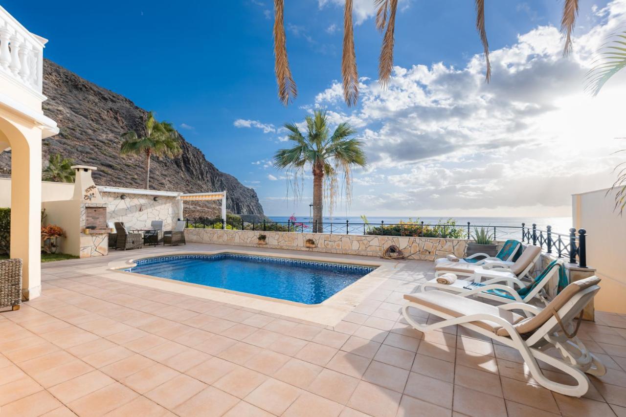 Villa Faya On The First Ocean Line With New Heated Pool Los Cristianos  Buitenkant foto
