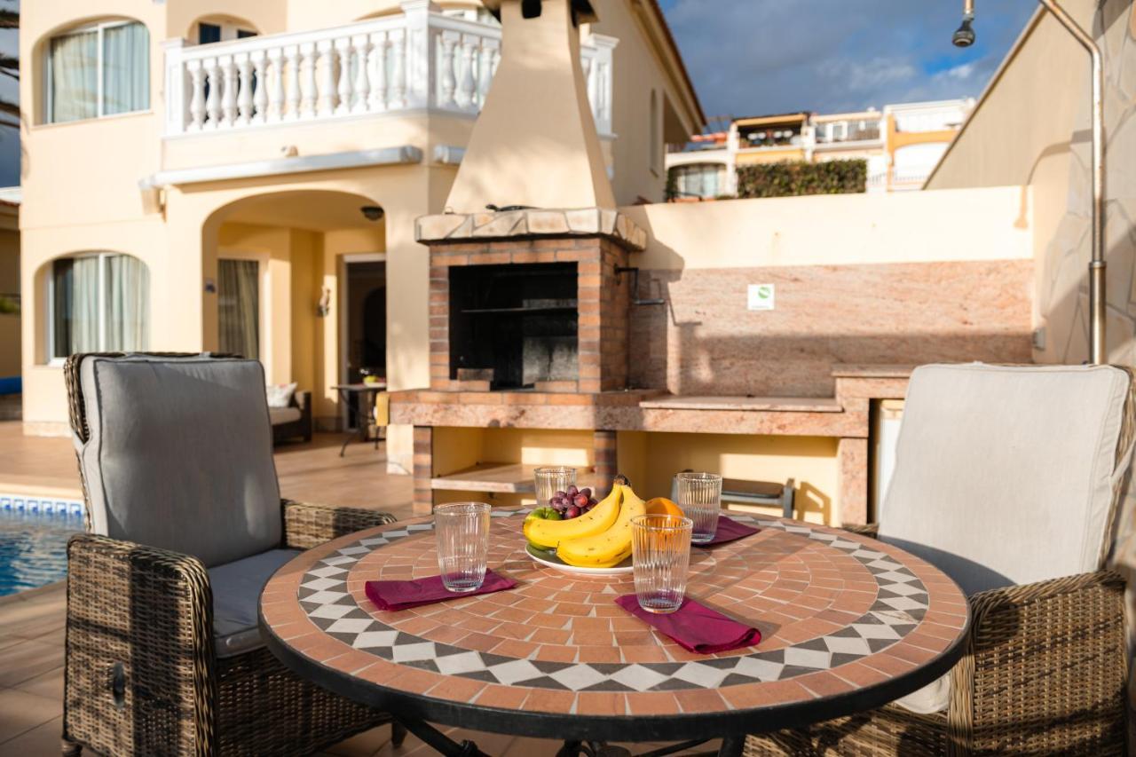 Villa Faya On The First Ocean Line With New Heated Pool Los Cristianos  Buitenkant foto